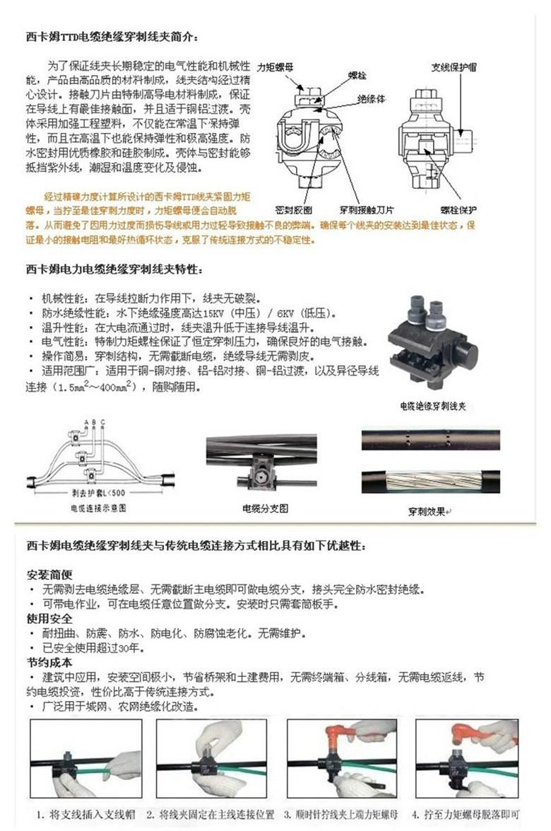 供应通用型穿刺线夹