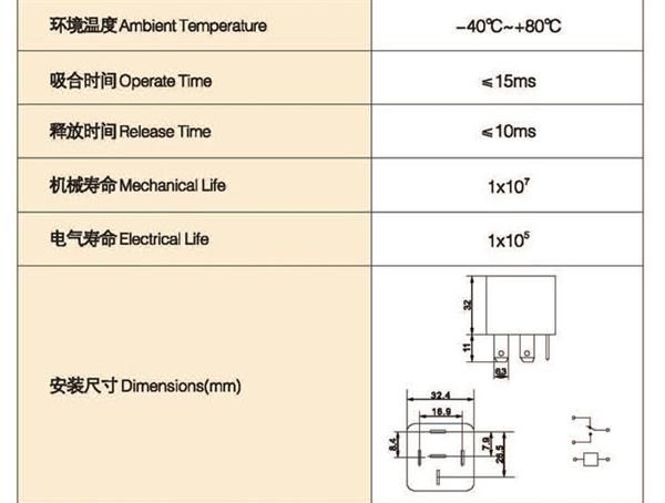 供应继电器 JD1912-S 汽车继电器 厂家直销小型继电器