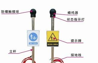 供应防爆智能型人体静电消除器