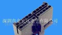 批量供应20P大电流汽车音响连接器、弯针