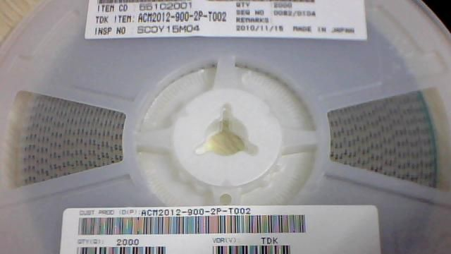长期供应 TDK共模电感 ACM2012-900-2P-T002