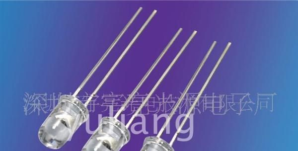 厂家供应LED红灯，鼠标灯专用5MM红色发光二极管
