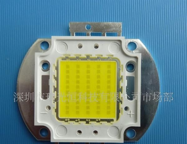 生产l直销集成100W大功率LED白光