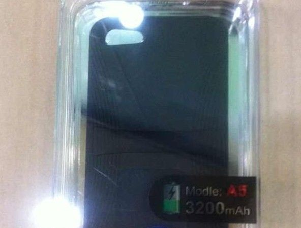 现货iPhone 5背夹电池 iPhone5移动后备电源 备用电池壳