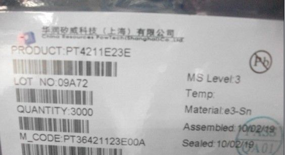 供应驱动IC DC/DC转换器PT4103 华润矽威全线产品