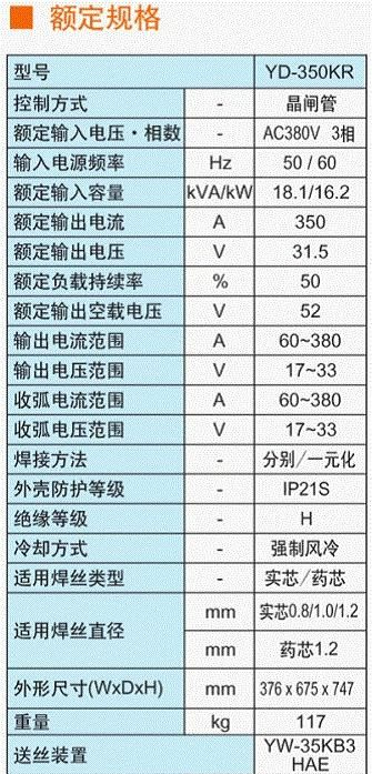 供应松下焊机 YD-350KR2 松下二氧化碳气体保护焊机YD-350KR2