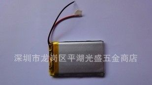 3.7V聚合物锂电池413759 800MAH,MP4 MP5 GPS 录音笔 蓝牙游戏机