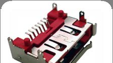 电脑连接器SATA 板端用于PCB板