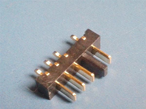 厂家直销电池连接器4pin  刀片式电池连接器4p 电池连接器公座4p