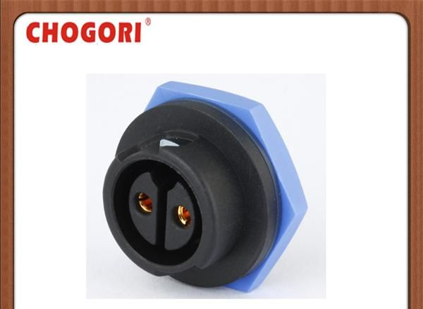 快插款2芯防水连接器 IP67电源防水连接器