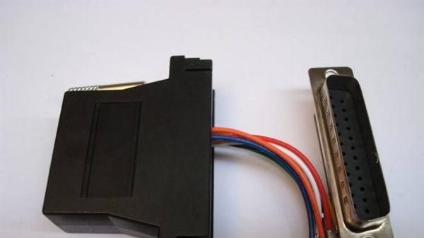 RJ45  DB25pin 转换头