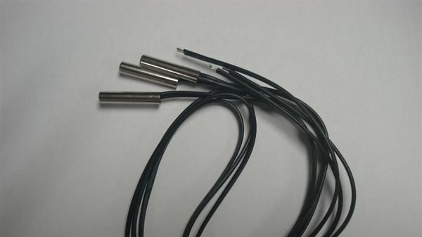 5*25mm铜镀镍壳体封装温度传感器，103F3970