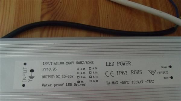 LED电源130W  LED驱动电源130W  LED防水电源130W