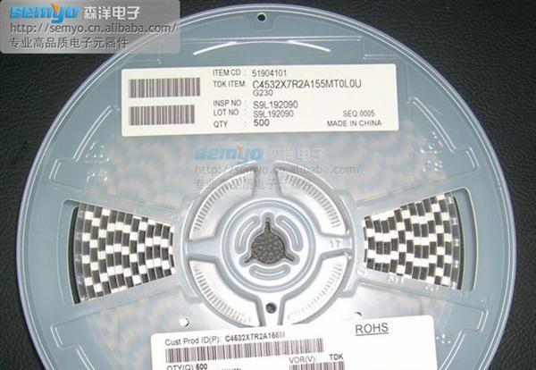 TDK全系列贴片电容 Multilayer Ceramic Chip Capacitors