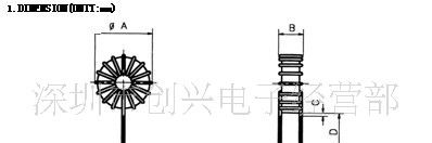 铁硅铝磁环电感 KS050-47UH 环形电感 厂家供应 绕线电感