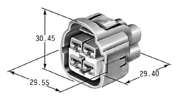 汽车连接器7282-7043-30矢崎7283-7043-30