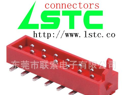 红色IDC公座，SMT贴板插头，红色IDC连接器
