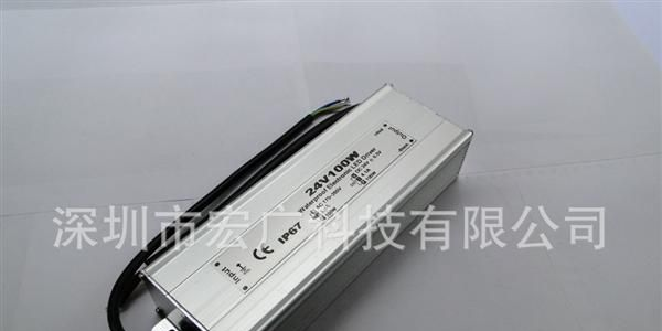 厂家供应高品质、高效率户外防水电源100W12V