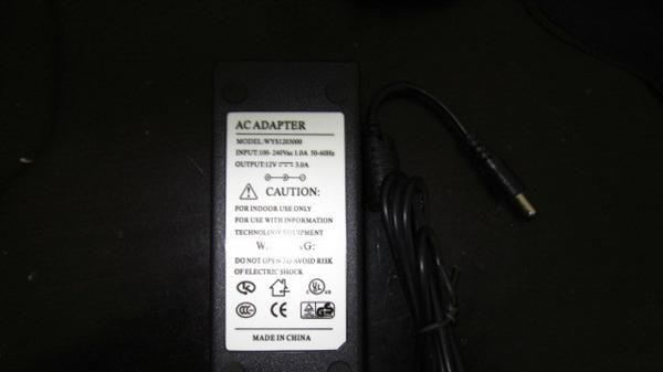 12V3A桌面式电源适配器