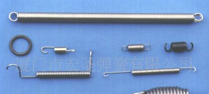 镀镍压簧   电镀异形簧  发黑扭簧