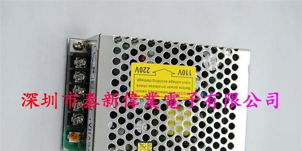 供应24V60W电源，单组输出小体积铝壳LED开关电源