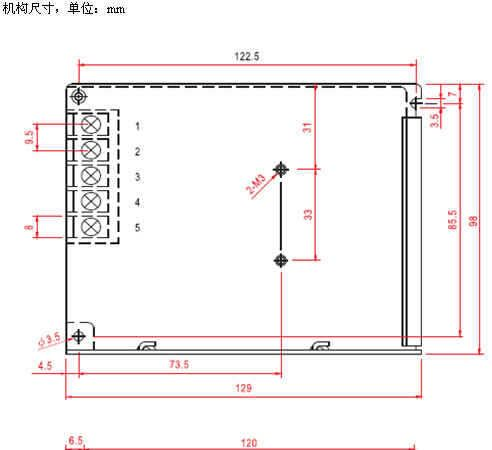 厂家直销S-35-24铝壳LED开关电源