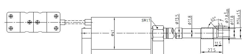 供应PTS143双测型 高温熔体压力传感器 压力变送器