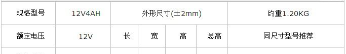 供应ups用蓄电池，新型阀控密封式免维护ups用蓄电池12V4.0AH