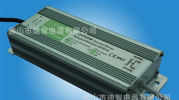 小体积,好安装LED防水电源12V60W
