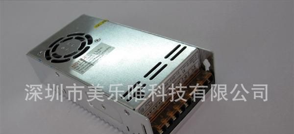 350W 开关电源 铁壳电源12V/24V C-TICK CE ROSH 认证电源厂家