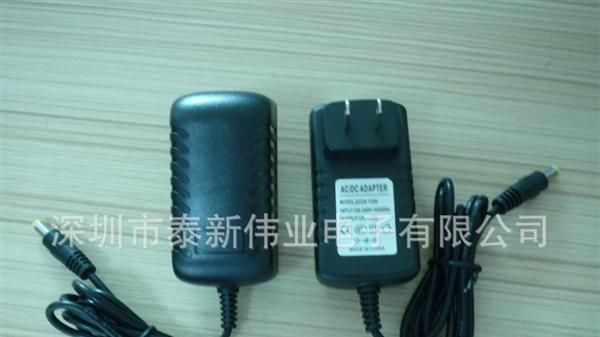 供应12V2A美规电源适配器--12V2ALED学习灯专用电源适配器