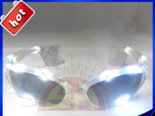 【专利厂家推荐】LED发光眼镜 精品百叶窗眼镜 可随时更换电池