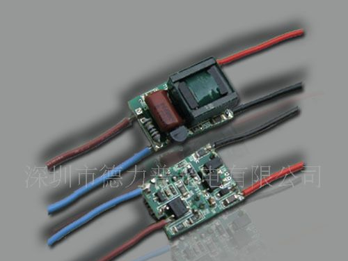 德力普3X1W可控硅调光内置式LED电源