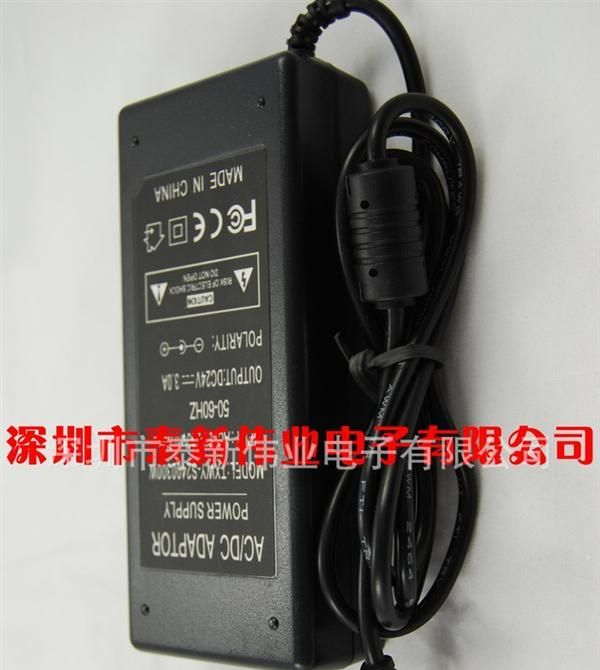 销售LED驱动桌面电源适配品字尾24V3.5A/84W