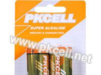 厂家直销 批发供应 PKCELL LR14 环保 碱性 中号电池