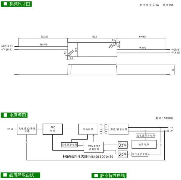 LPF-60-54 60W 54V1.12A明纬IP67高效防水LED电源【含税价】