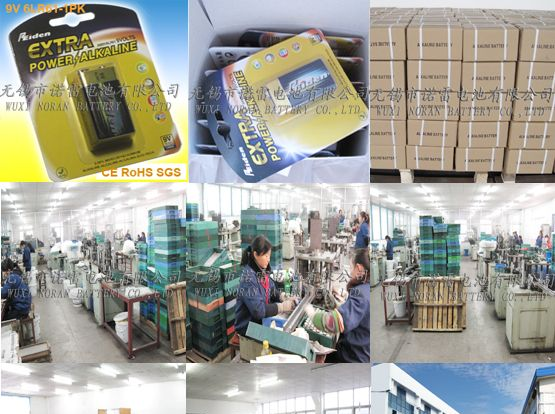 供应麦克风配套9V电池，6LR61 (卡包装）