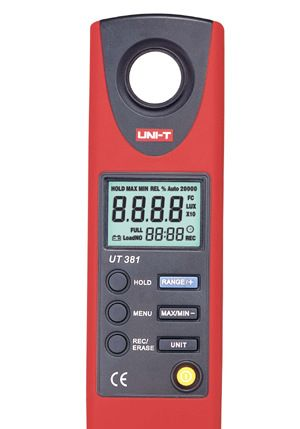 优利德UNI-T UT381照度计 UT-381光度计 亮度计 照度仪