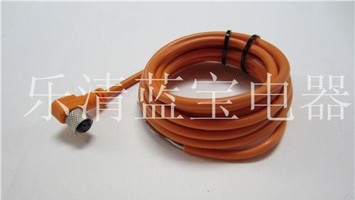 接近传感器连接线 M8  直头 黑色