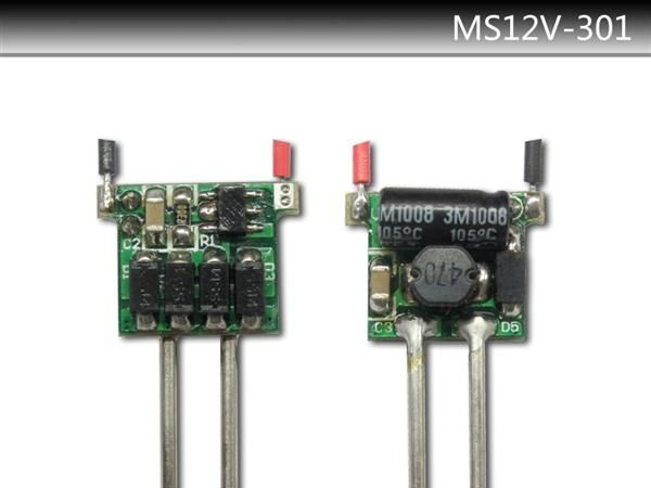 供应MR16驱动电源 非隔离 日本进口电解电容  DC24V输入 可做到5W