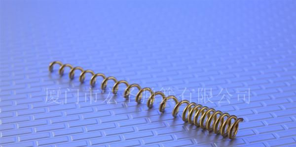 不锈钢弹簧圈  镀镍压簧  发黑双扭簧 双扭弹簧 圆环弹簧