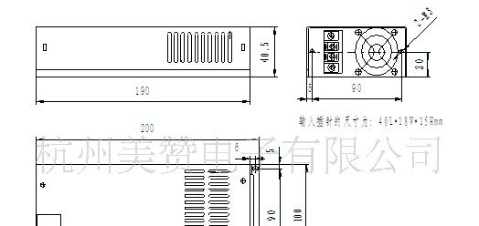 直流输入ATX电源 DC12VATX电源 100W