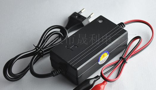 批发供应蓄电池充电器12v 铅酸电池充电器12V 电动玩具充电器