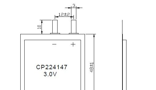 供应CP224147电池 有源卡电池