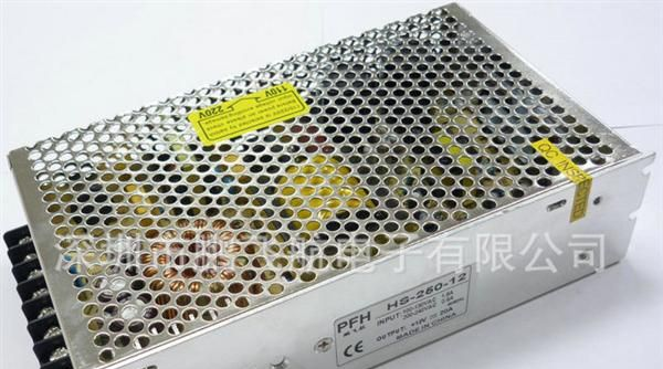 热销12V250W开关电源 LED软灯条电源(质保两年）