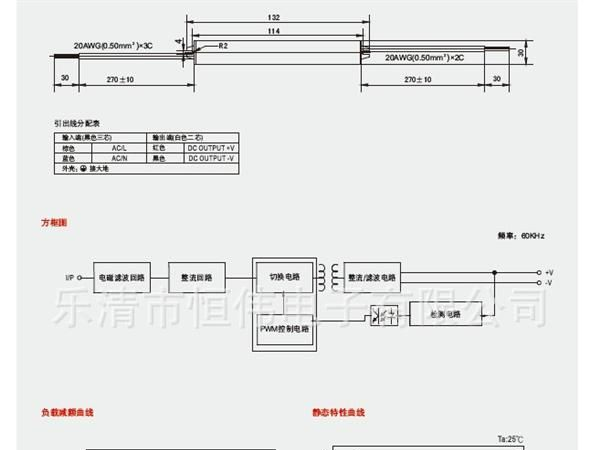 厂家直销LED防水开关电源 12W 24V0.5A 恒压开关电源