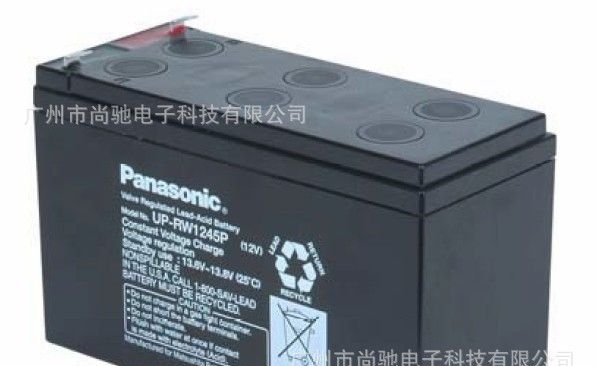 现货松下UP-RW1245 12V45W/7.2AH后备电源/应急电源/船舶用电池