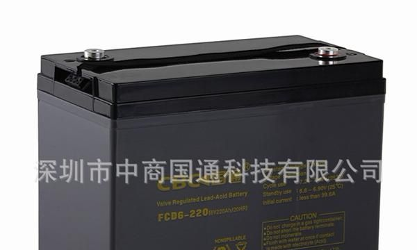 国通深循环免维护铅酸蓄电池FCD6V220AH