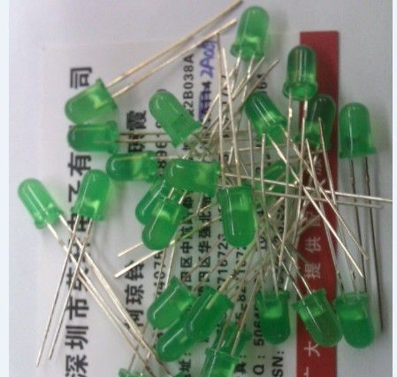 供应5MM直插LED发光管 3MM发光管
