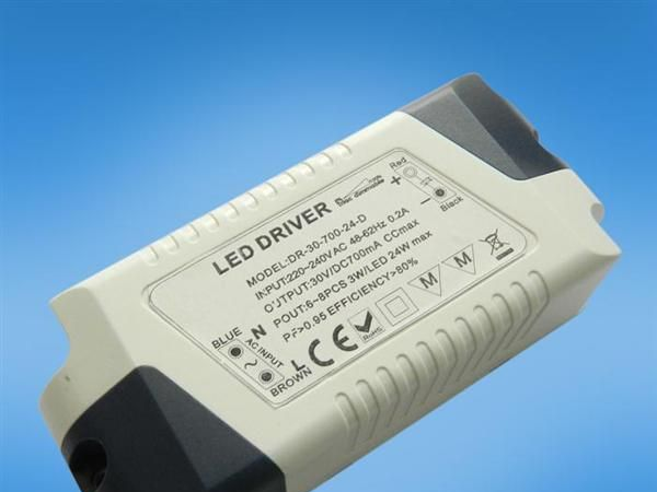 40w可控硅调光电源 塑胶外壳led桌面外置电源